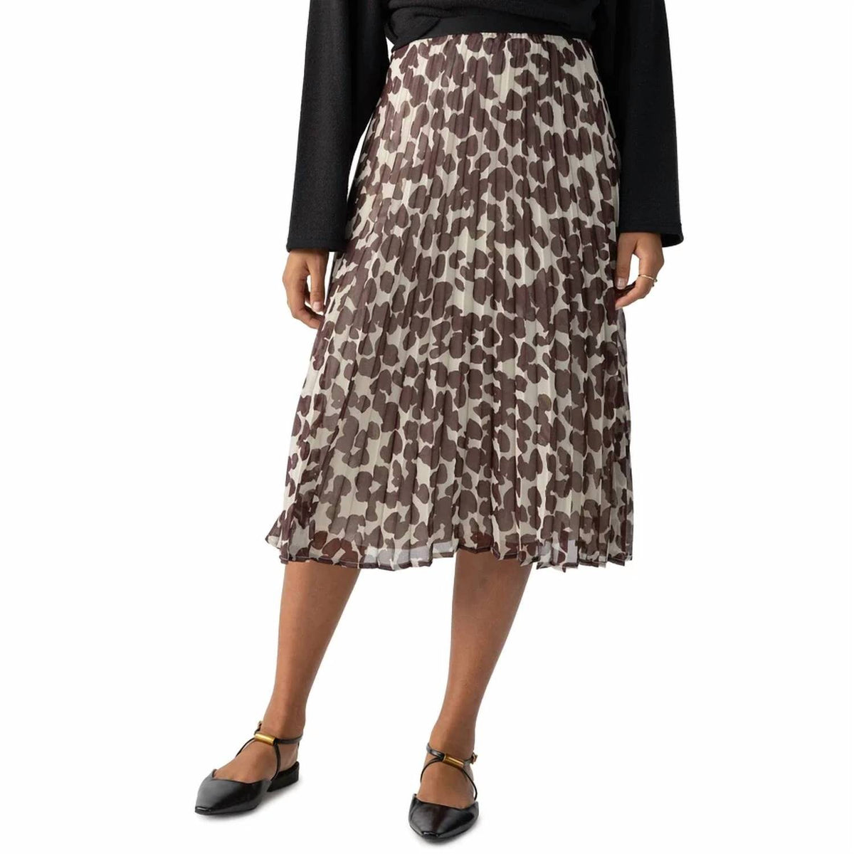 Sanctuary - New Pleated Midi Skirt