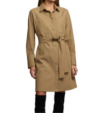 Hinson Wu - Astrid Long Sleeve Traveler's Twill Mini Dress