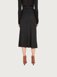 Salvatore Ferragamo - Knitted Midi Skirt
