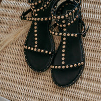 Shu Shop - Women's Best Gold Stud Sandals