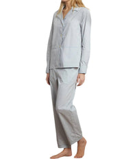 The Sleep Code - Organic Cotton Poplin Long Pajama Set