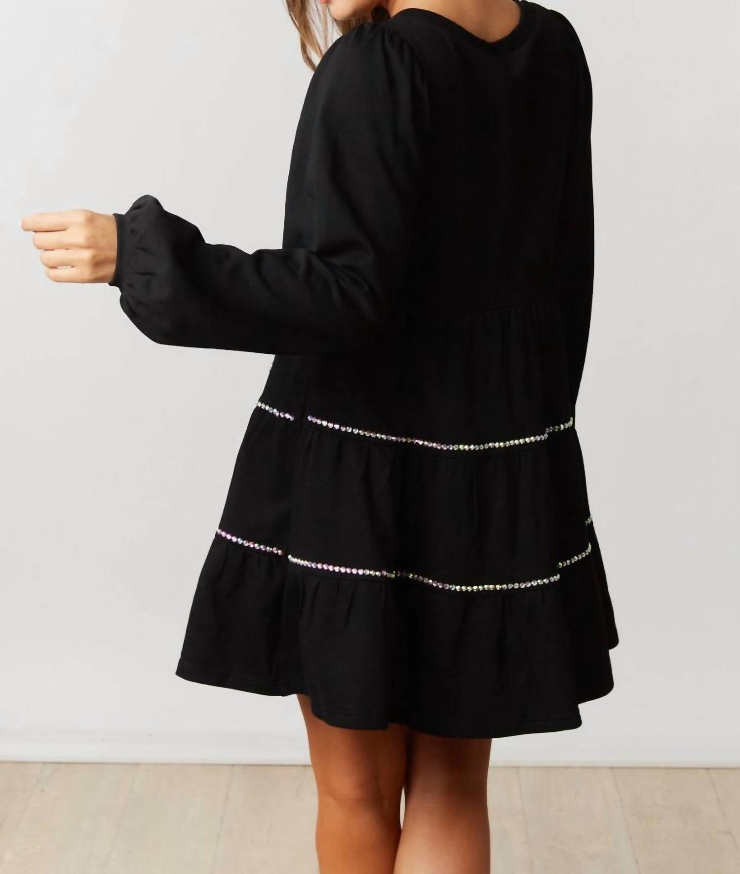 Fantastic Fawn - Starlight Long Sleeve Mini Dress