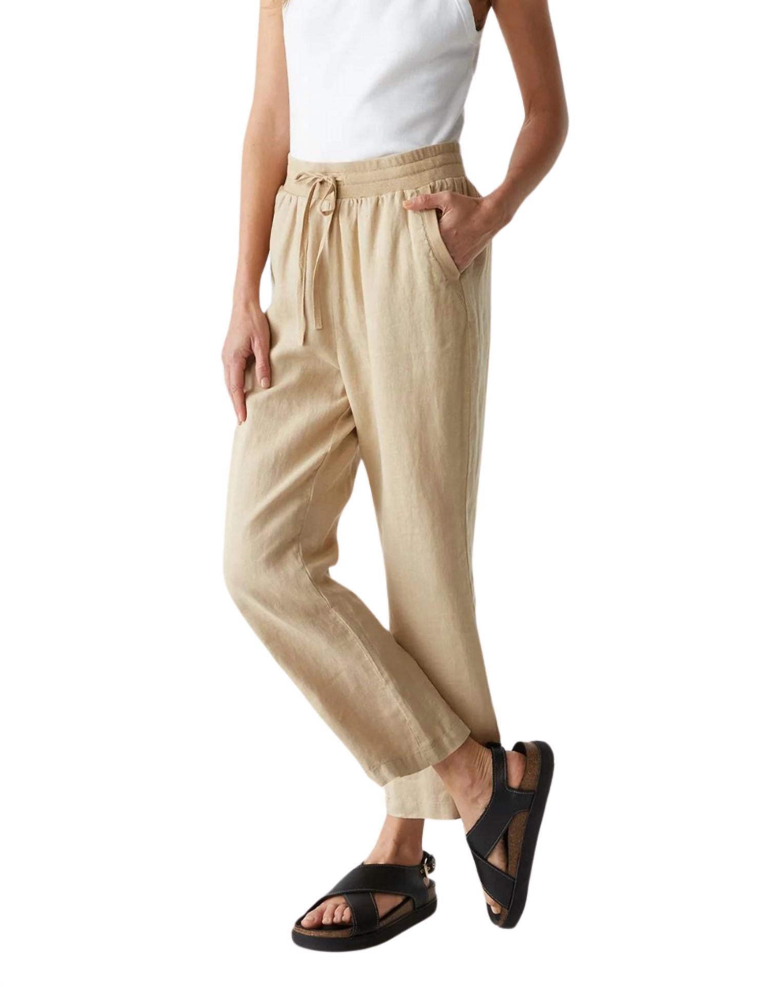 Michael Stars - Nolan Pull On Linen Pants
