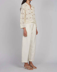 Eleven Six - Tasha Crop Crochet Jacket