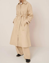 Kowtow - Cleo Trench With Detachable Belt