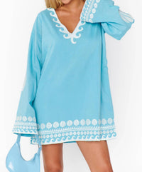 Show Me Your Mumu - Malia V-neck Mini Dress