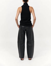 St. Agni Cashmere Blend Top in black - women's tank top - view 4