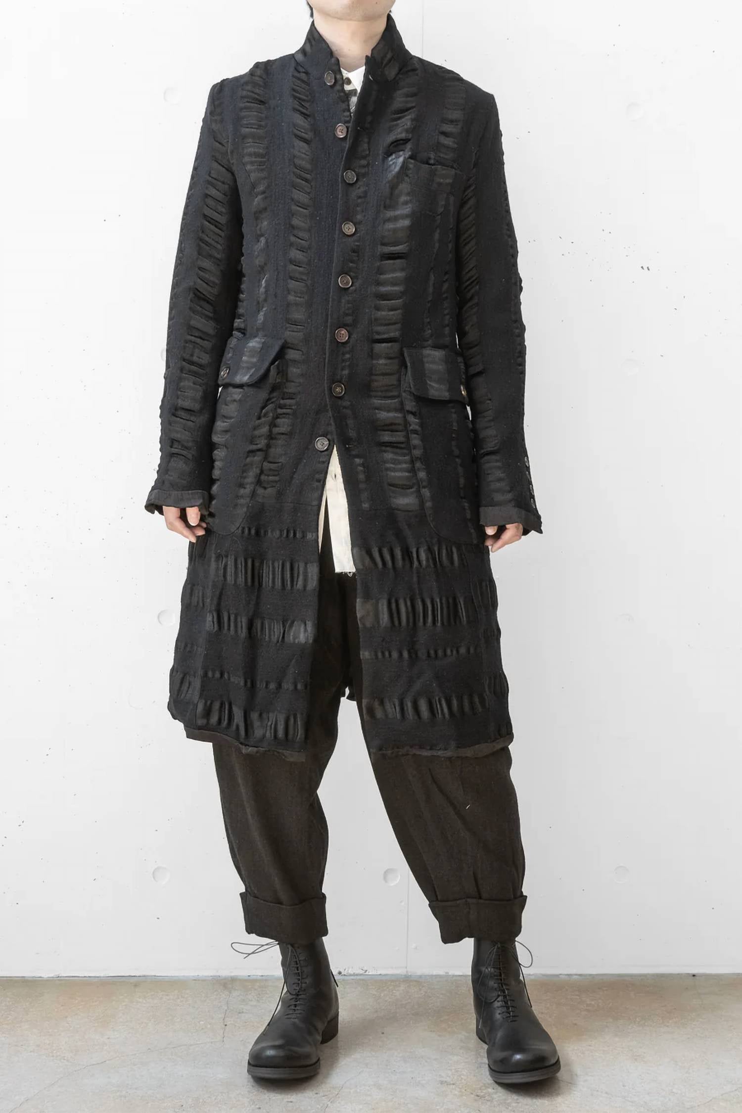 Aleksandr Manamis - Men's Slubby Pocket Coat