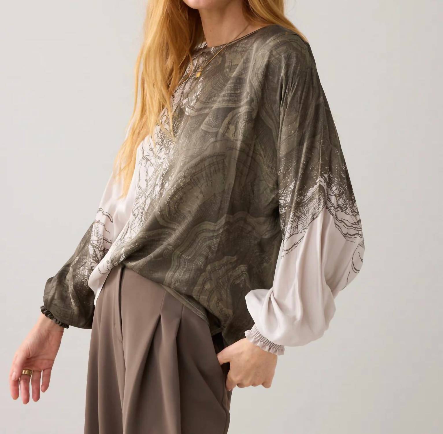 Summum - Abstract blouse