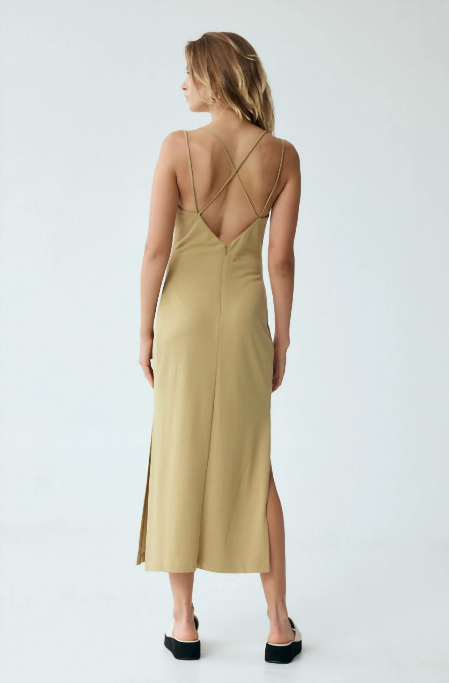 Third Form - Form Cross Back Midi Dress