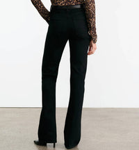 NILI LOTAN Celestine Shirt in vintage leopard - women's shirt - detail view