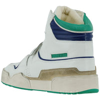 ISABEL MARANT Men's Trash Sneakers in white blue green - men's sneaker - view 4
