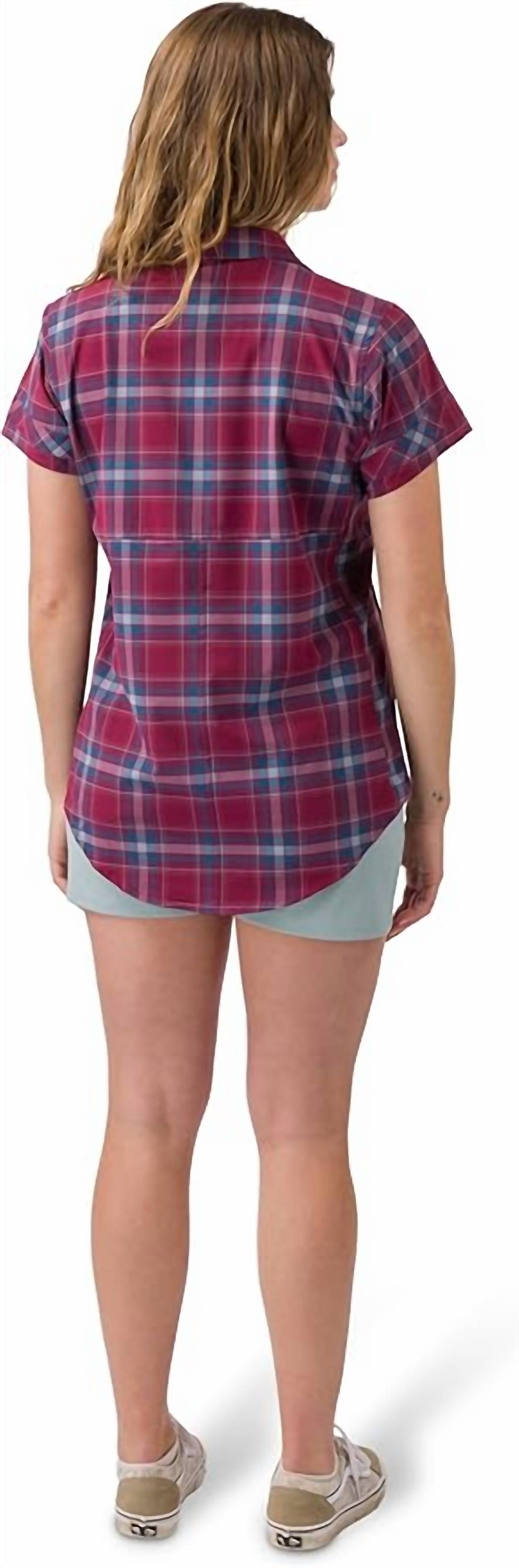 Flylow Gear - Aster Plaid Button-up Shorts Sleeve Shirt