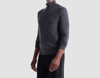 Bugatchi Uomo - Textured 1/4 Zip Sweater
