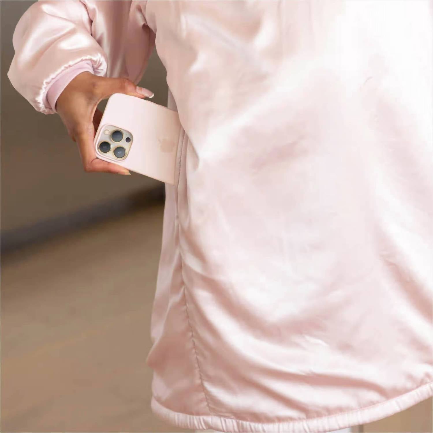 Kitsch - Glazey Satin Hoodie
