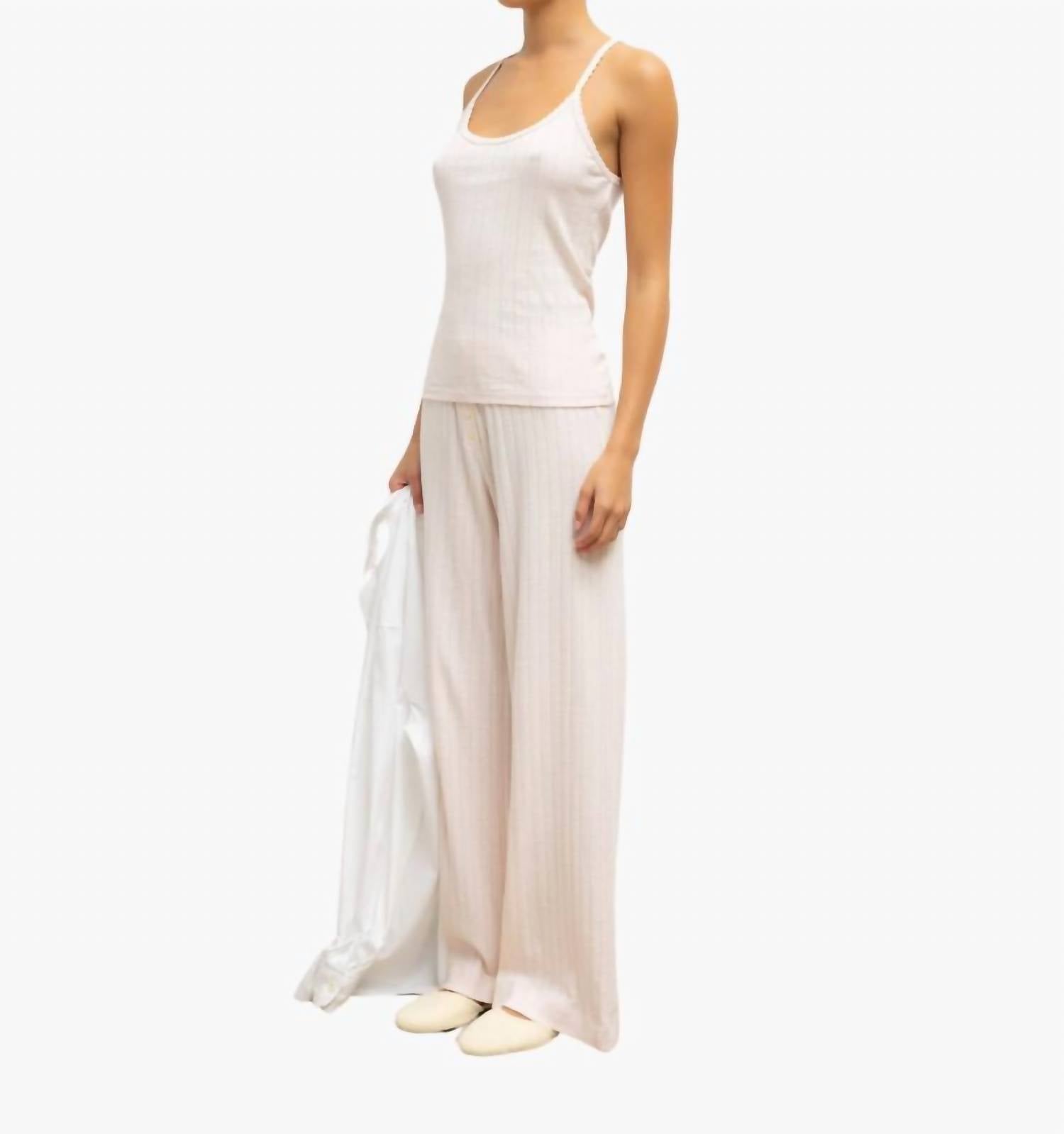 Leset - Pointelle Classic Tank Top