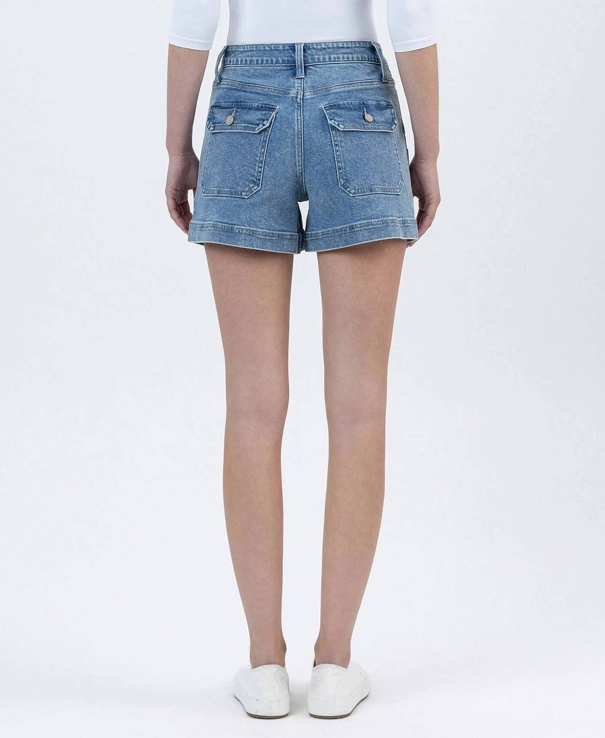 Flying Monkey - Super High Rise Utility Pocket Shorts