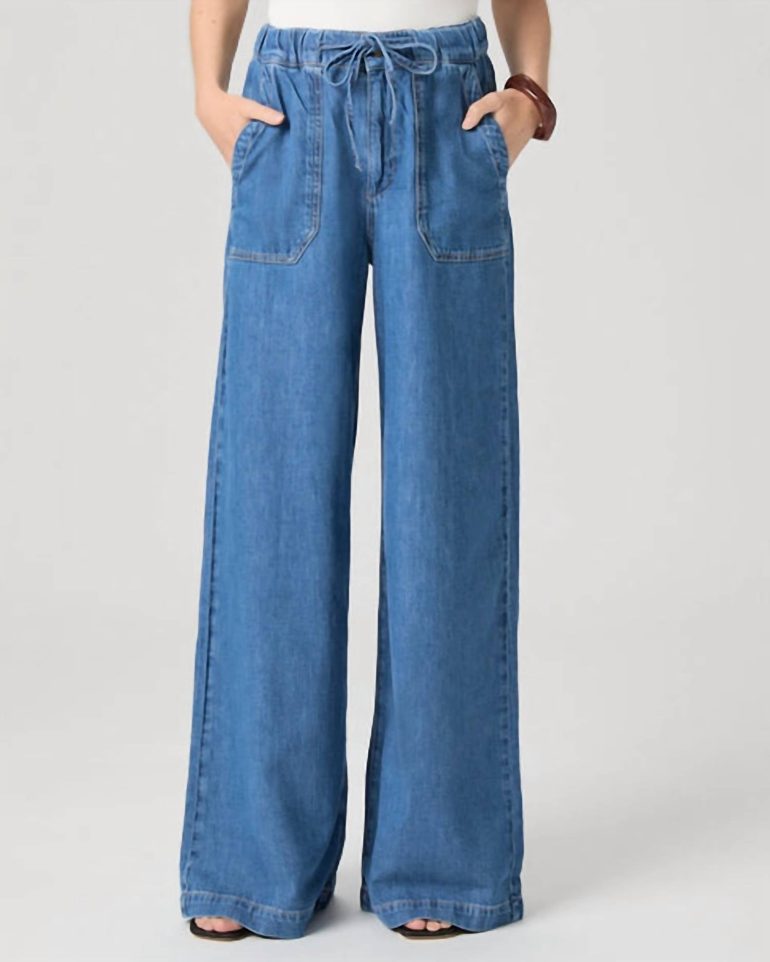 Paige - Rum Wide Leg Pants