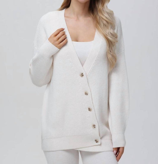 525 America - Evelyn Asymmetrical Luxe Sweater