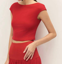 Elodie - Darya Knit Crop Top