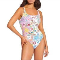 Johnny Was - REVERSE PIQUE TANK ONE PIECE