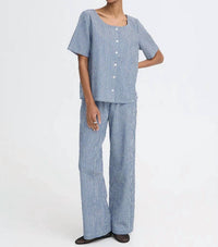 Ichi - Jilma Short Sleeve Blouse