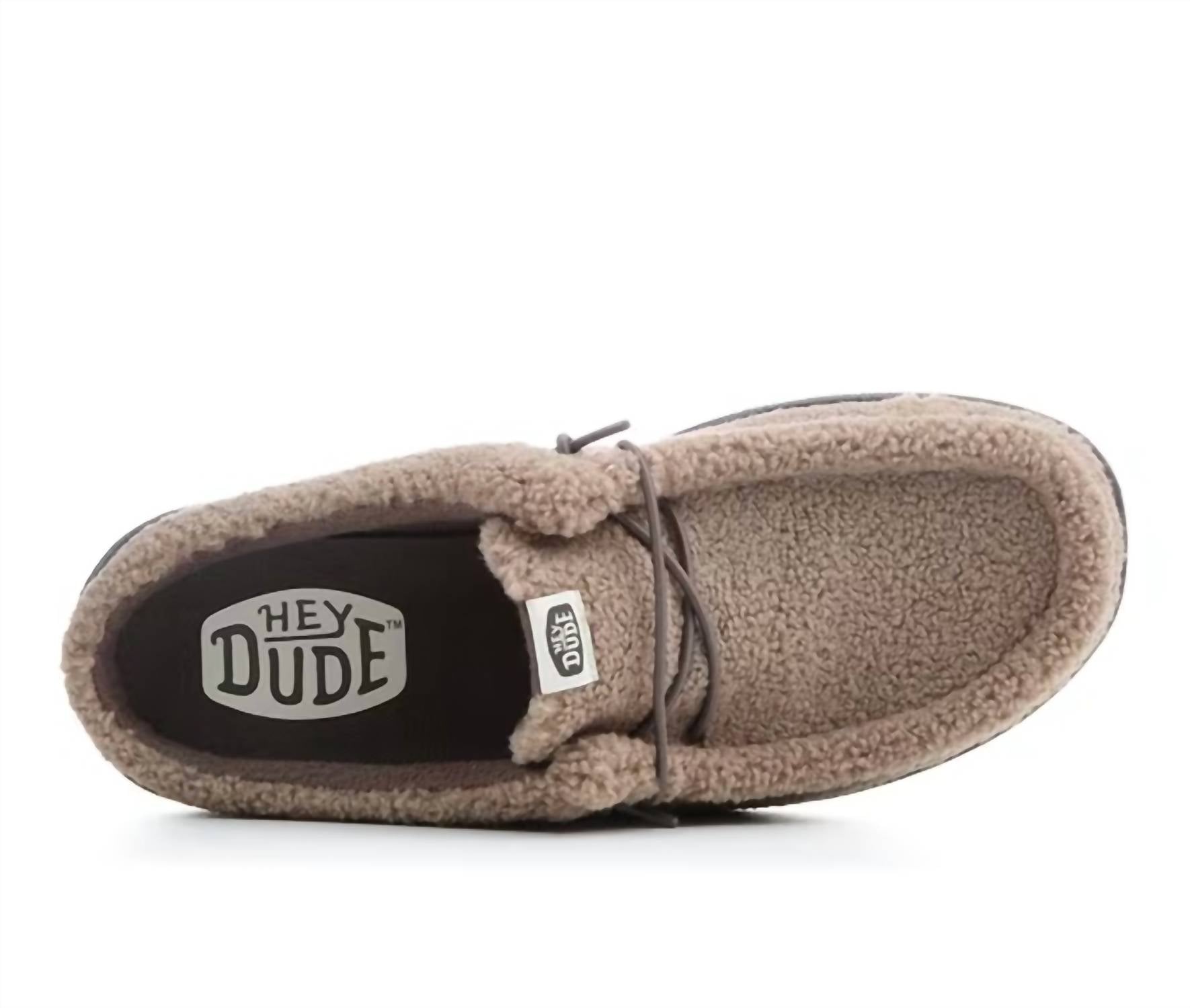 Hey Dude - Men's Wally Slip Sherpa Casual Shoes