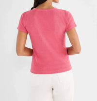Nic + Zoe - Speckled Crew Neck Tee