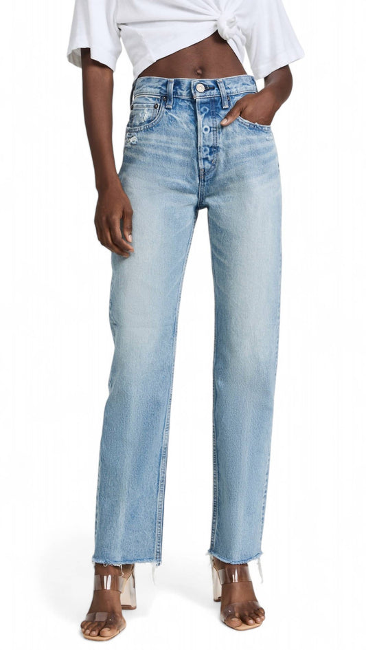 Moussy - ASHLEY WIDE STRAIGHT CUT JEAN