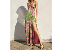 Dress Forum - Tropical Adventures Halter Neck Maxi Dress