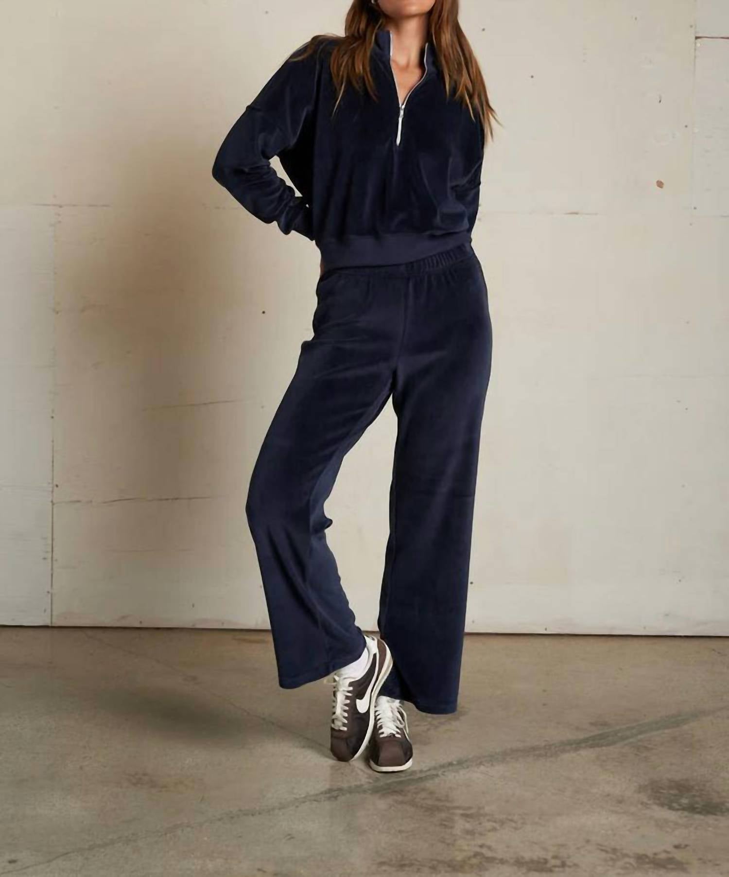 Perfectwhitetee - Alex Velour Pant