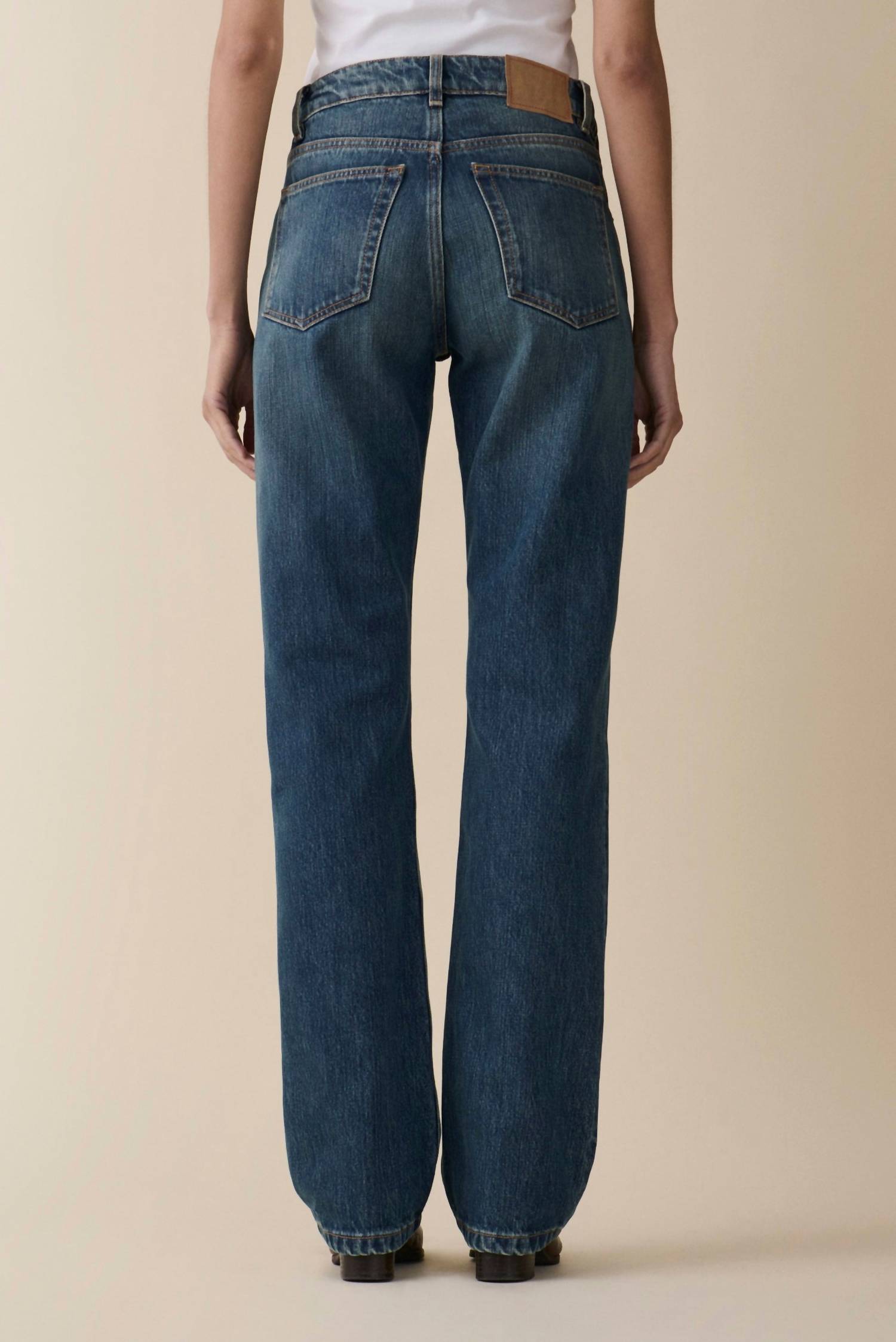 Jeanerica - Sisli Mid Rise Straight Leg Jeans