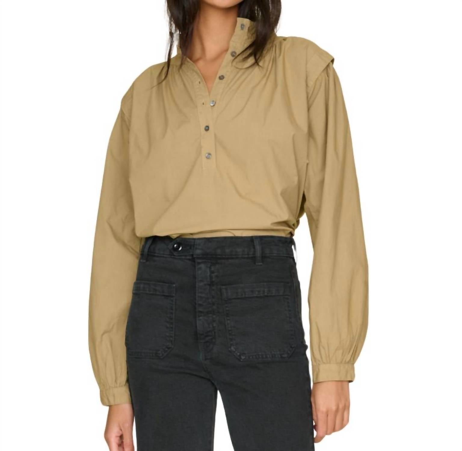 XIRENA Este Top in twine - women's blouse