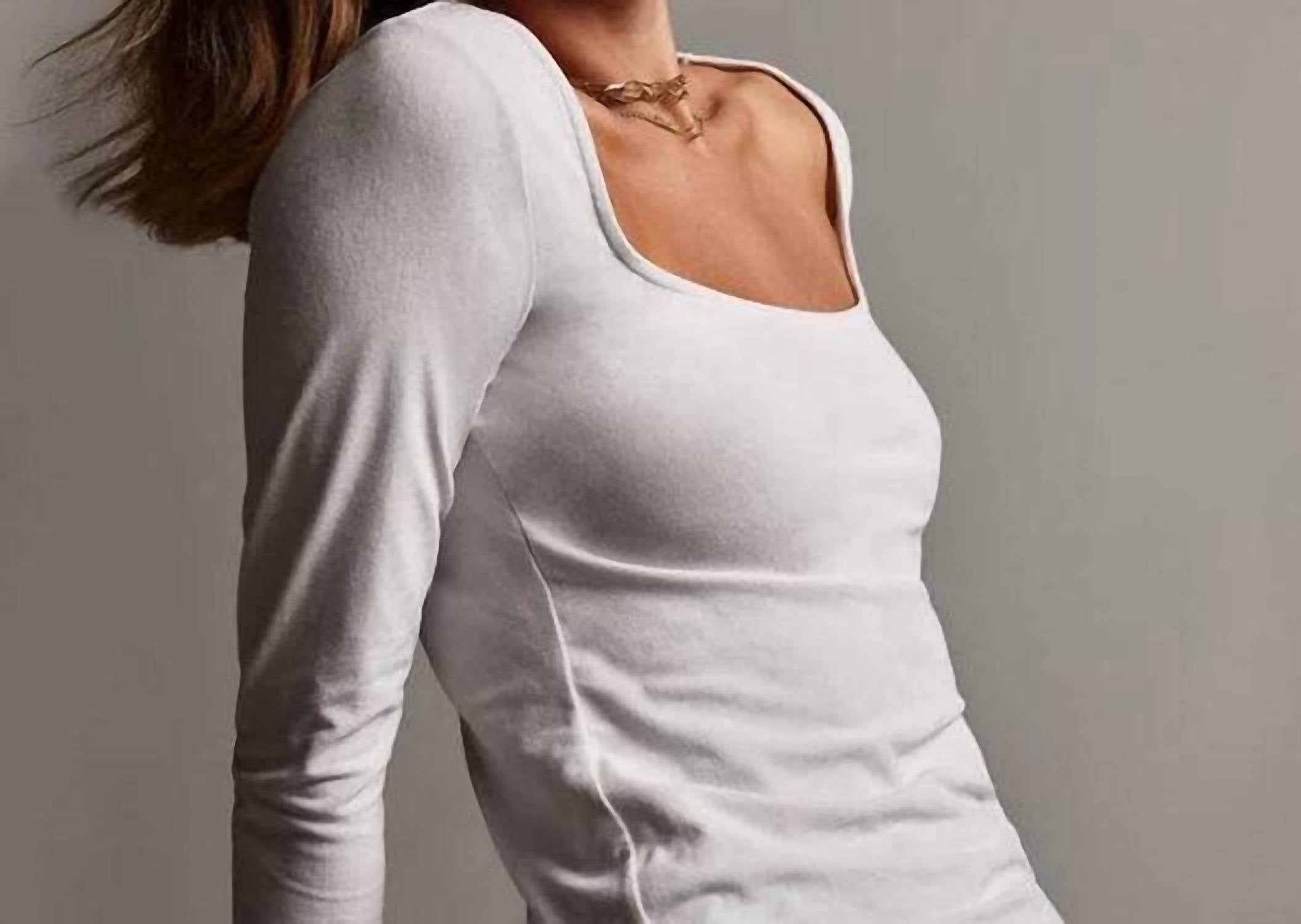 James Perse - Velvet Long Sleeve Top