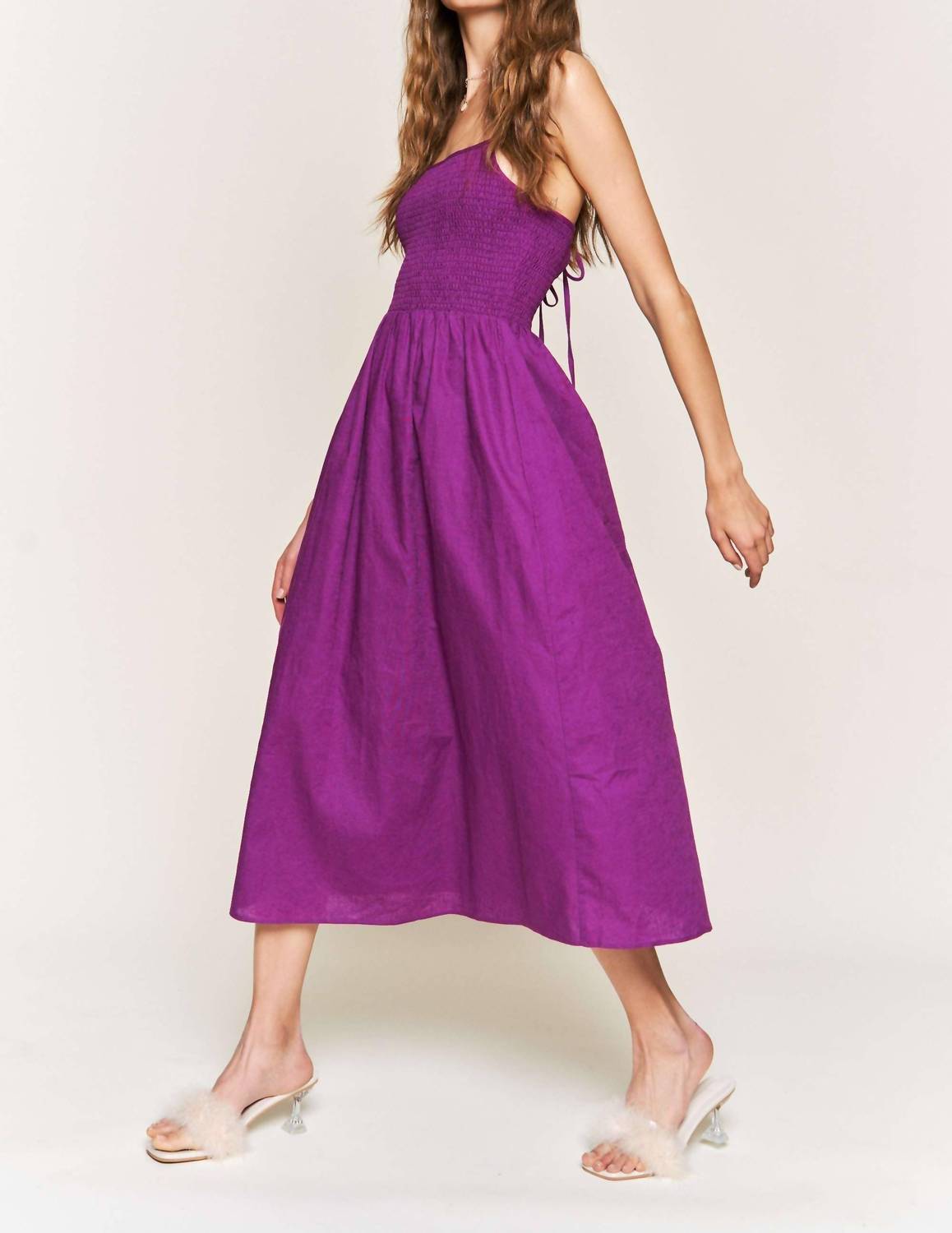 In The Beginning - Mandy Sleeveless Midi Dress