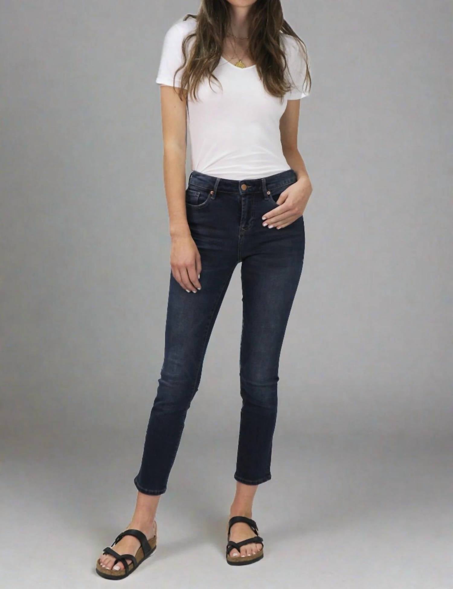 Dear John Denim - Blaire Ankle Slim Straight Leg Jean