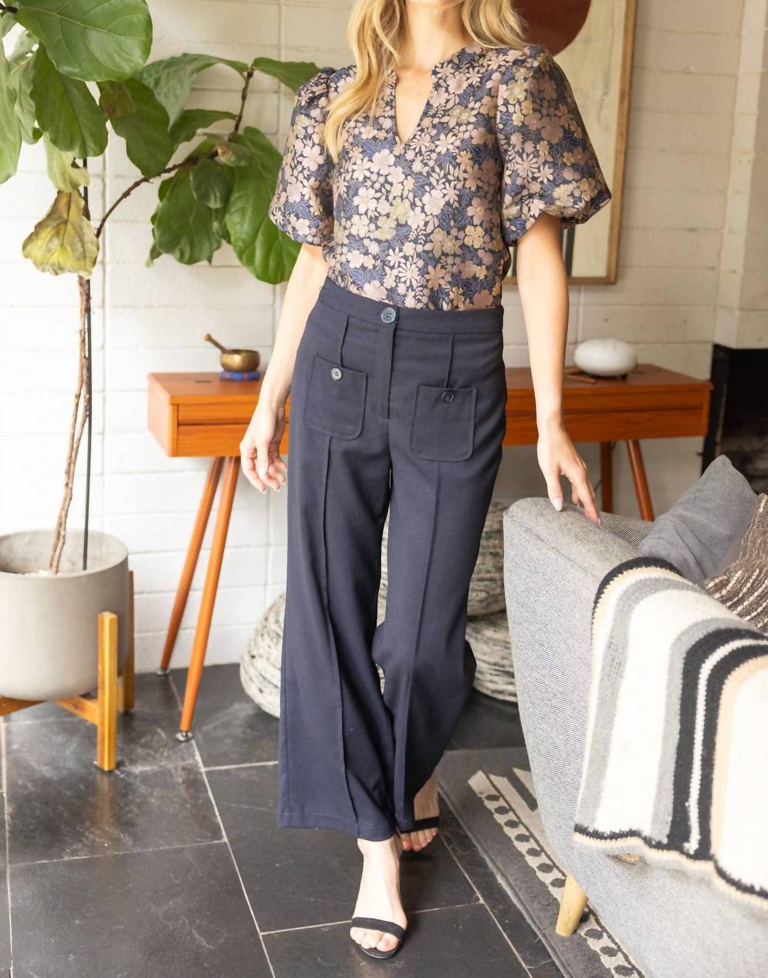 Voy - Sparkling Floral Top