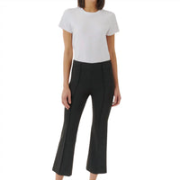 ATM Women's Ponte Kick Flare Pant in black - women's pants - alternate view