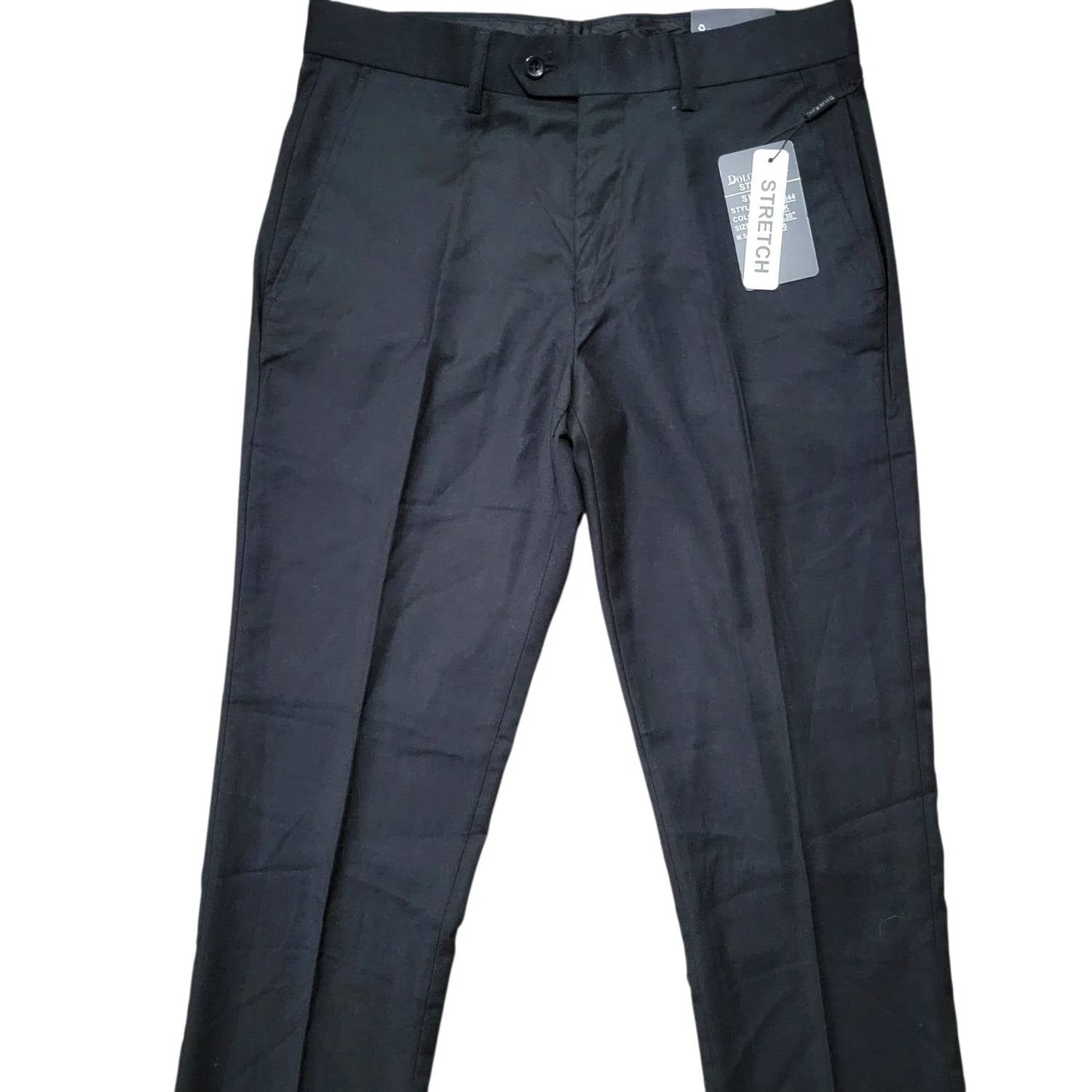Dolce Roma - Men's Stretch Slim-fit Dress Pants