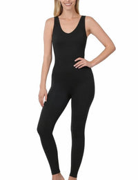 Zenana - Ribbed Sports Bodysuit
