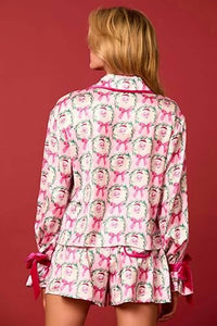 Peach Love - Santa Pj's Bottoms