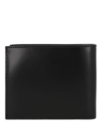 Salvatore Ferragamo Women's Leather Bifold Wallet in black - women's bag - detail view