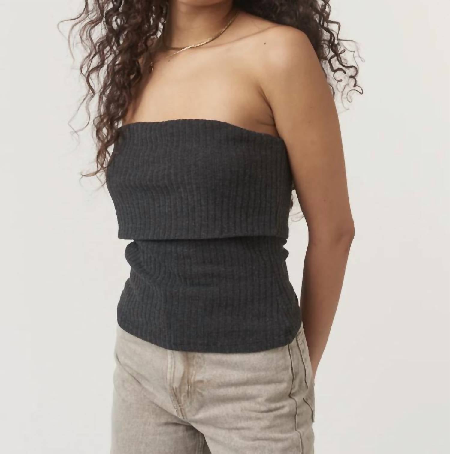 Project Social T - Filomena Rib Tube Top