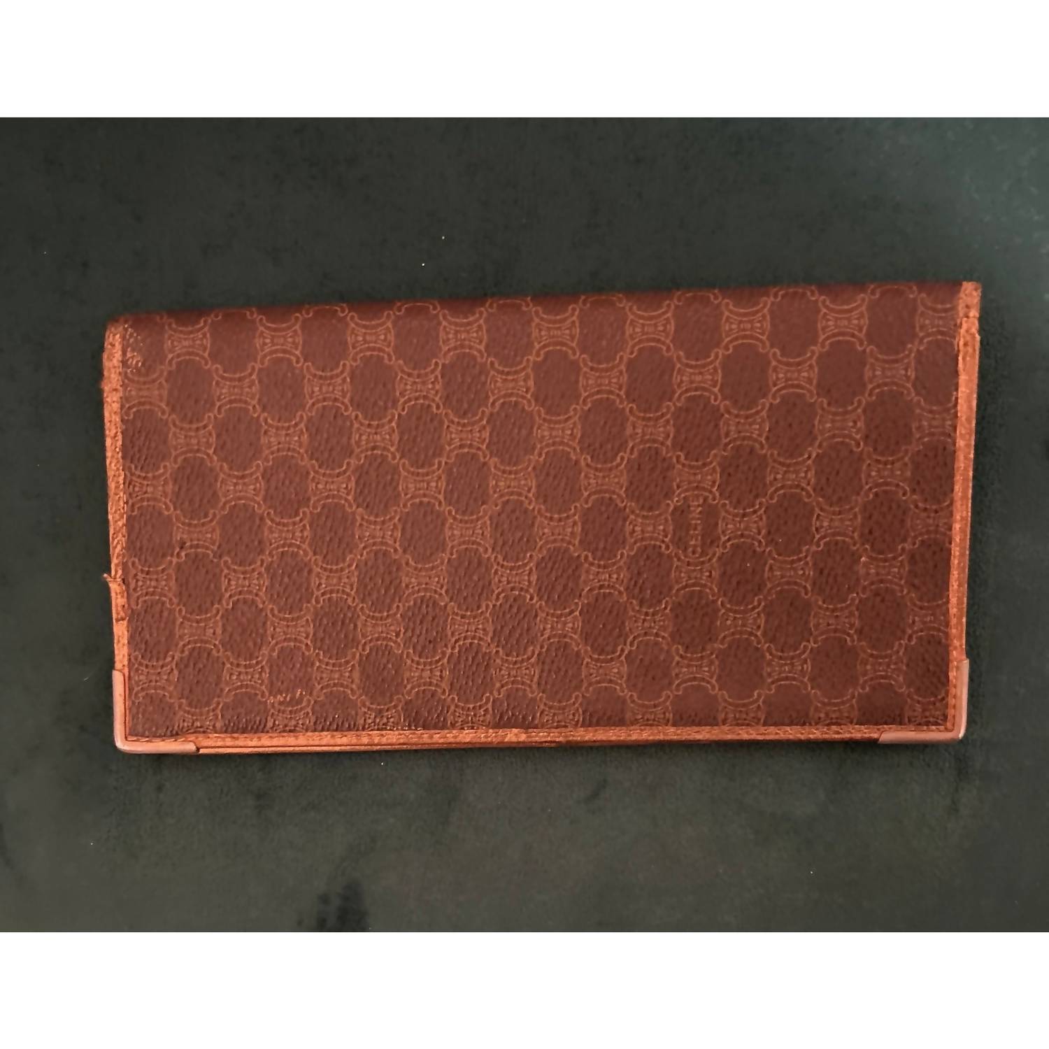 Celine - Women's Hand Painted Wallet With Butterfly