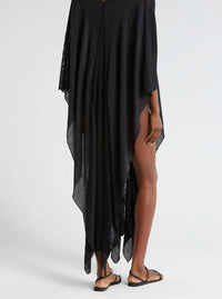 Elan - Crochet Long Sleeve Caftan