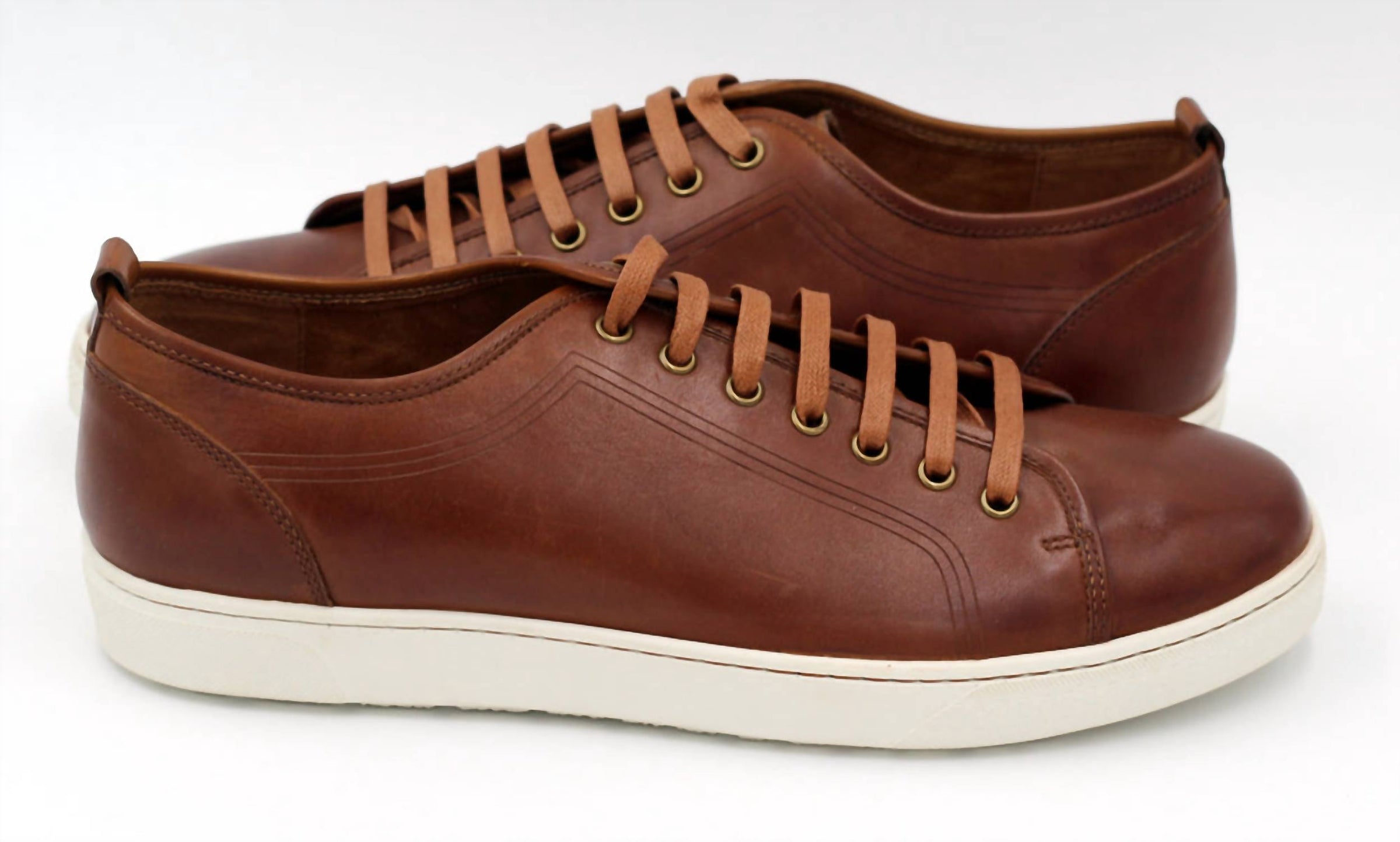 Florsheim Men's Forward Lo Lace Up Shoe in saddle tan - men's sneaker - alternate view