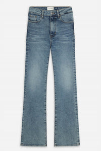 FRAME Reboot High Rise Jeans in blue - women's jeans - view 5