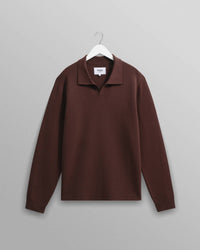 Wax London - Men's Carter Open Collar Polo