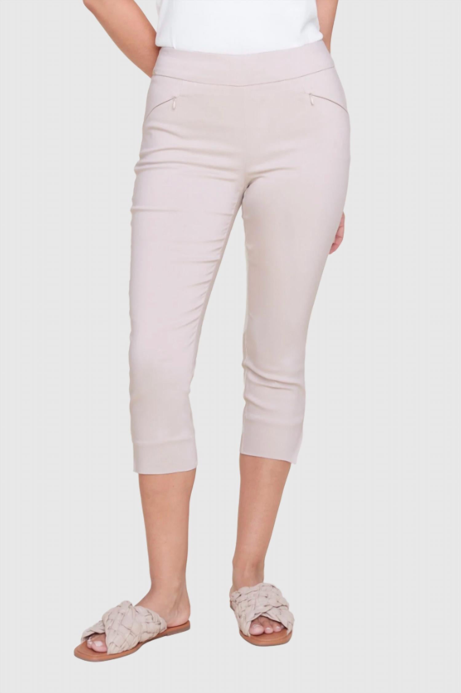 Renuar - Pull-on Capri Pants