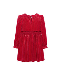 Abel & Lula Girl's Alannah Dress in red - kids' dress